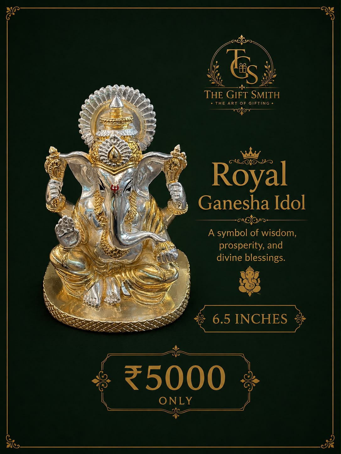 Royal Ganesha Idol
