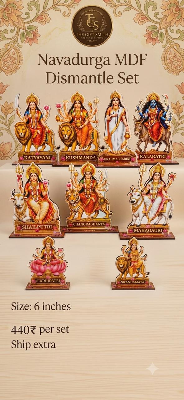 Navadurga MDF Dismantle Set