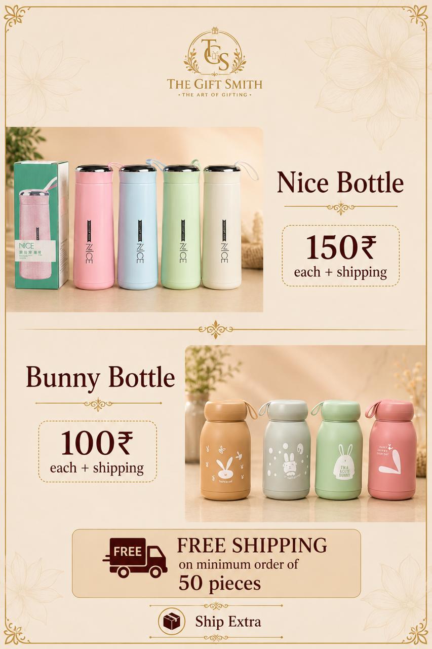 Nice and Bunny Bottles