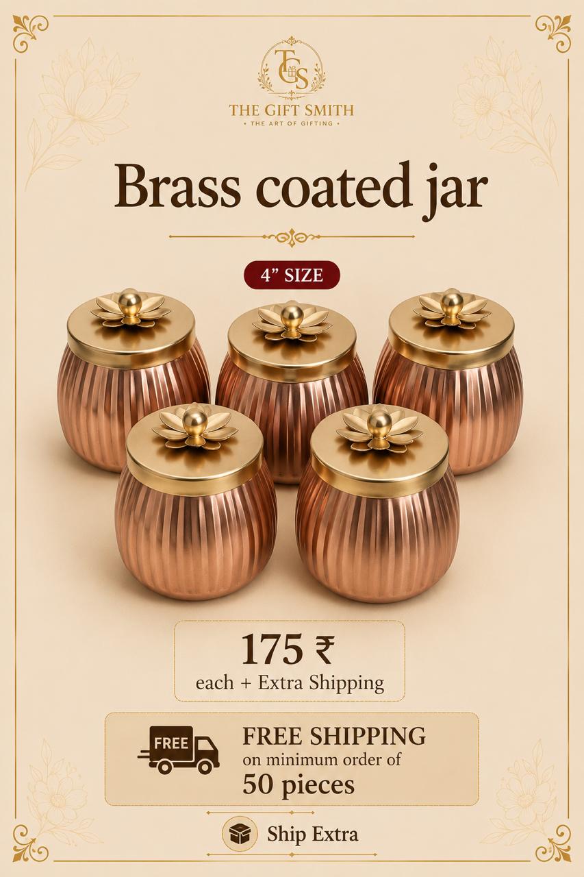 Brass Coated Jar