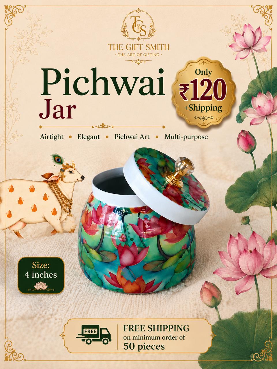 Pichwai Jar
