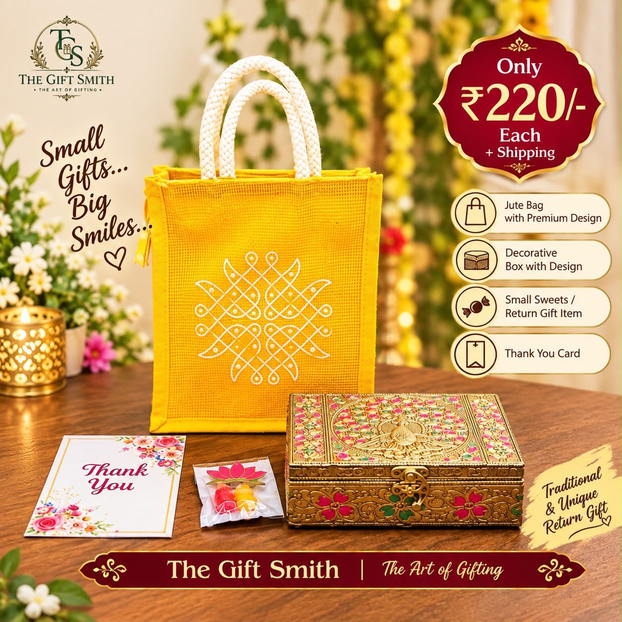 Premium Jute Bag Combo